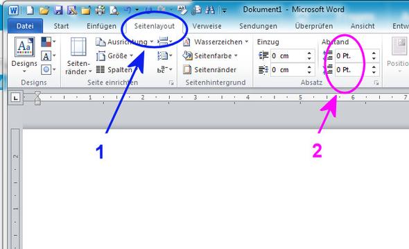 Frage zu Word-Dokument und Eingabetaste (Computer, Microsoft)