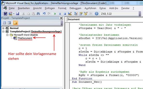 Fortlaufende Rechnungsnummern Mit Word 2013 Computer Rechnung Nummer