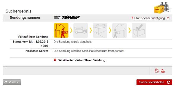 Sendungsverfolgung DHL Päckchen - (Post, Paket, DHL)