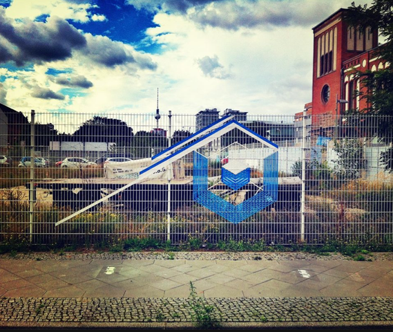 TAPE ART by TAPE OVER // BERLIN MUSIC WEEK // fence2 - (Tape, TAPEART)