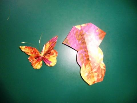Schmetterling - (lesen, basteln, Tante)