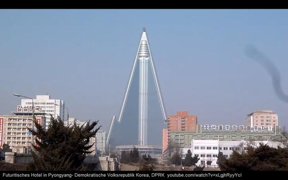 Futuritisches_Hotel_in_Pyongyang_N-Korea-youtube.com_watch_v=xLgjhRyyYcI - (Stadt, Geografie, Erdkunde)