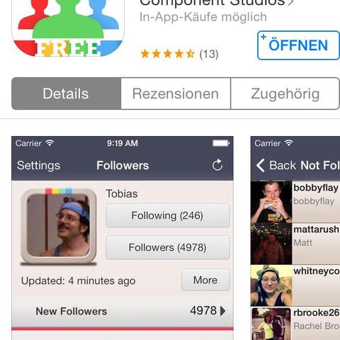 Instagram Follower App  - (Follower, 18K, GuteApp)