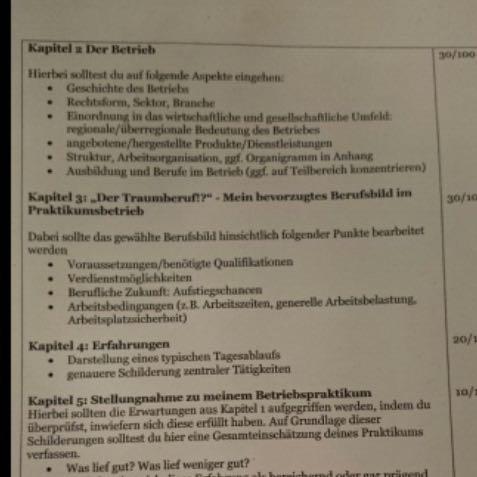 Wochenbericht Praktikum Muster Krankenhaus Meran