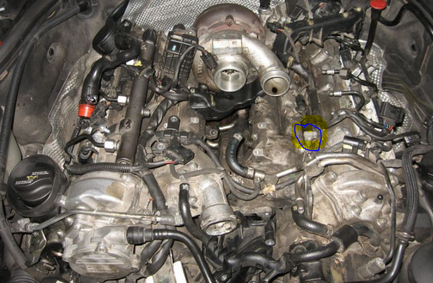 Wo befindet sich beim Mercedes Benz W211 E320 2006 Baujahr der