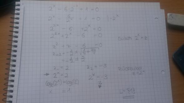  - (Mathematik, Gleichungen, Logarithmus)