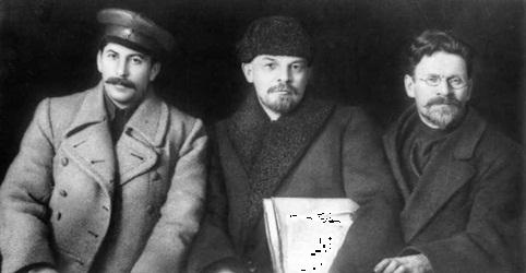 1919 Stalin Lenin and Kalinin - (Geschichte, Stalin-Note)
