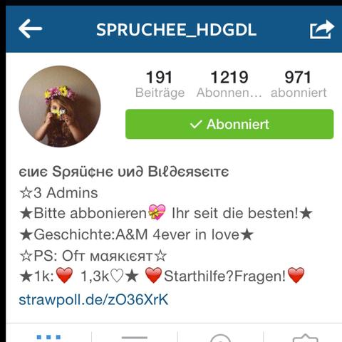 Wisst Ihr Einen Namen Fuer Meine Instagramseite Instagram Spruche