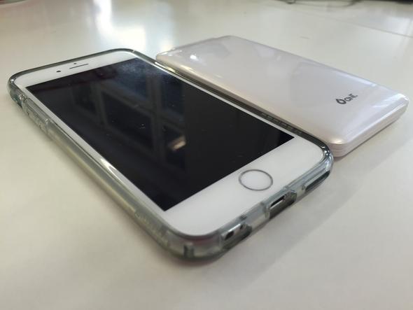 Zum vergleich iPhone 6 mit der 5000mAh Power Bank - (Handy, Akku, Konzert)