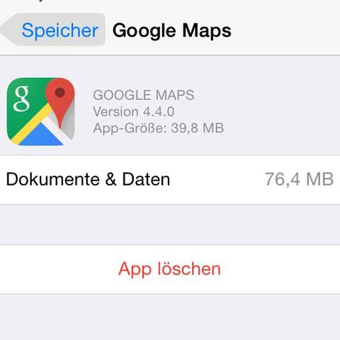 Maps Bild - (Technik, iPhone, Karten)