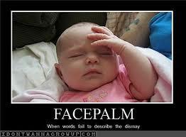 facepalm - (Hand, Sperma)