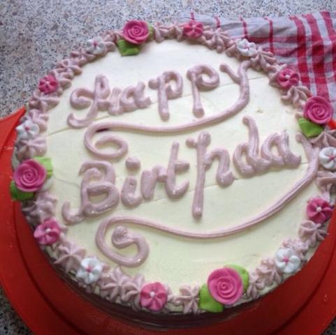 Meine Torte für die Mama meines Freundes :* - (Freunde, Geschenk, Geburtstag)