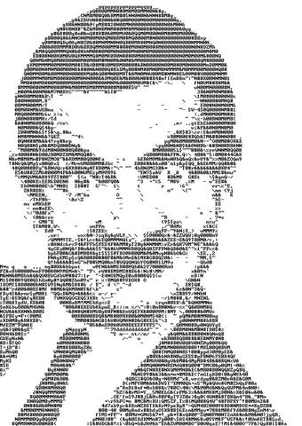 Bild 2 - ASCII-Art - (Name, Kunst, Gesicht)