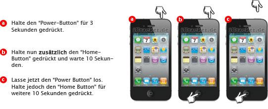 001 - (iPhone, iOS, Update abbruch)