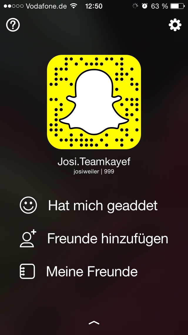 Wie sieht man bei Snapchat wer einen hinzugefügt hat? (Technik