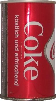 Coca-Cola Dose (1968) - (Amerika, Getränke, Cola)