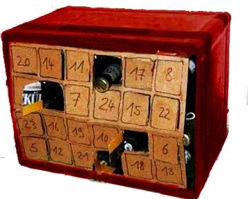 Bilduntertitel eingeben... - (Weihnachten, basteln, Adventskalender)