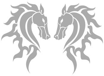 tribal - (Pferd, Bedeutung, Tattoo)