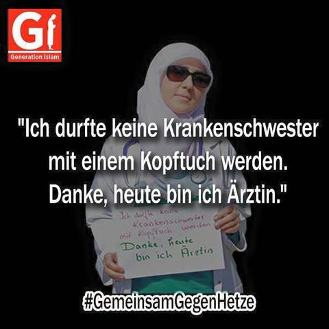 Es gibt viele Fälle, wo Krankenschwestern kein Kopftuch tragen dürfen. - (Politik, Deutschland, Religion)