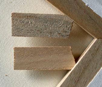 Muss Man Die Keile Bei Einer Leinwand Auf Keilrahmen Benutzen Und Wozu Kunst Hobby Malen