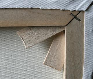 Muss Man Die Keile Bei Einer Leinwand Auf Keilrahmen Benutzen Und Wozu Kunst Hobby Malen