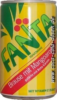 Fanta Mango Dose 1987 - (trinken, Fanta, Limonade)