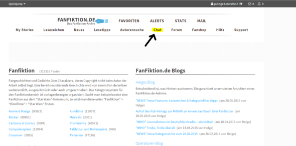 Fanfiktion De Chat Kleine Frage Fanfiction