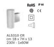 INDA AL5310 - (austauschen, Wandlampe, inda)