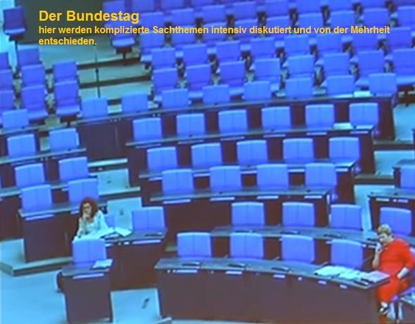Das höchste demokratische Gesetzgebungs-Gremium der Bundestag - (Geschichte, DDR, Diktatur)
