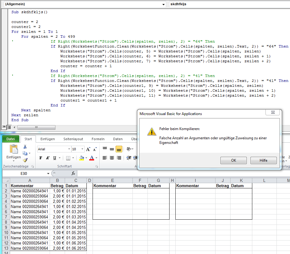 Excel 2010 Vba Zeilenumbruch Entfernen - excel vba string ...