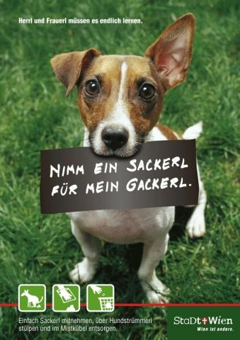 Aufruf an die Wiener Bevölkerung - (Menschen, Tiere, Hund)