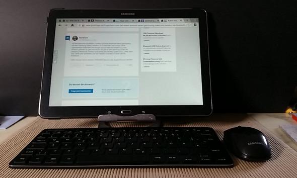 kann man bei einem android tablet