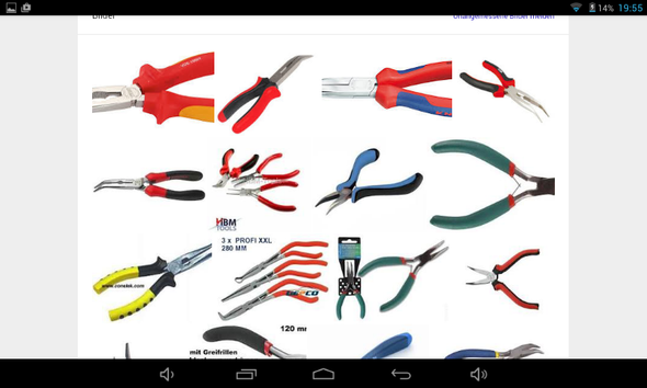 Gebogene Spitzzange - (PC, Handwerk, Schrauben)