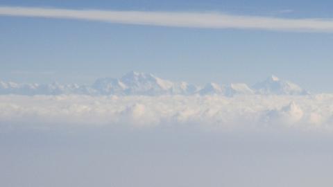 Mount Everest - (Flugzeug, fliegen)