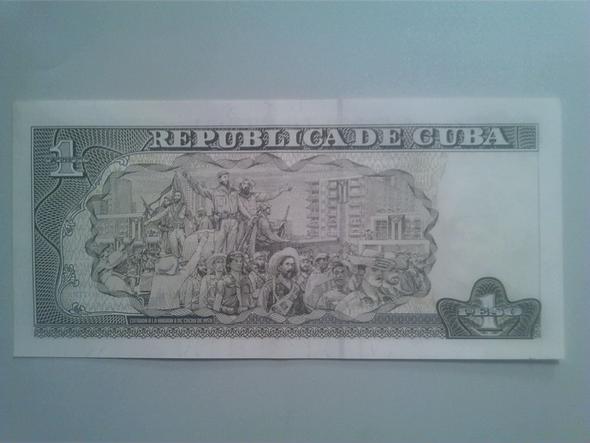 1 Peso Rückseite - (Geld, Bank, Ausland)