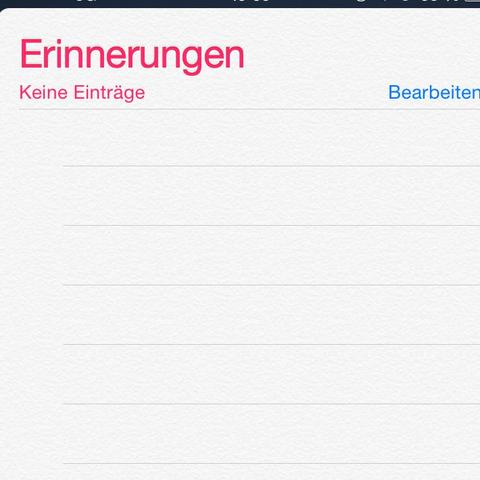 Erinnerung - (Handy, Technik, iPhone)