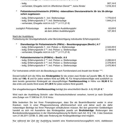 Wie Viel Verdient Ein Polizist Im Mittleren Dienst Brutto Und Netto Ledig Jahre Alt Nach Der Ausbildung Polizei Gehalt