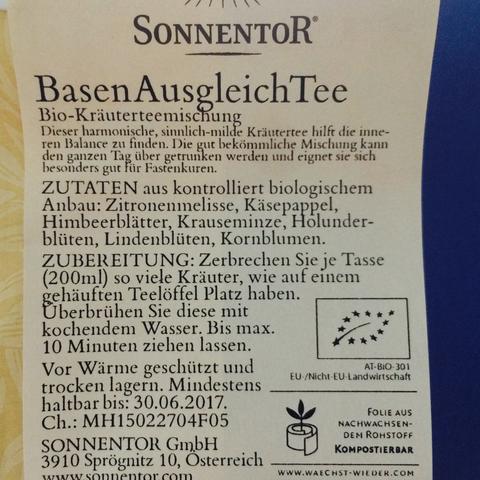 Basentee - (Tee, Kräutertee, ziehzeit)