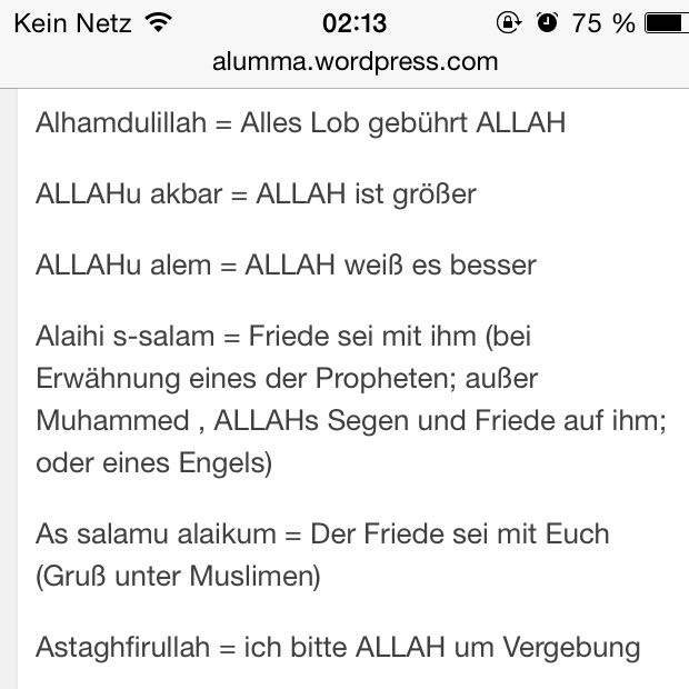 Was Bedeutet Das Wort Inshallah