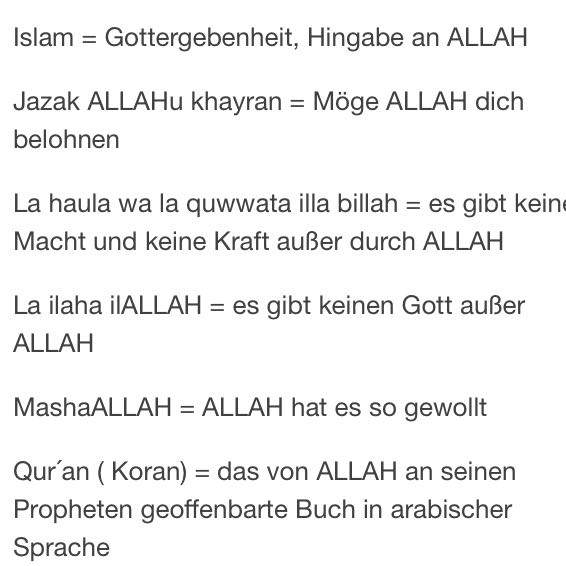 Was Bedeutet Das Wort Inshallah