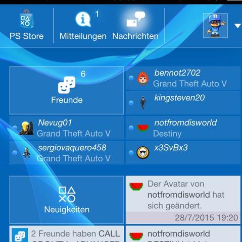 PlayStation App - (PS4, Playstation, spielen)