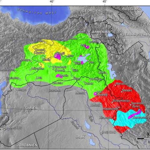 Dialekte in Kurdistan - (Freizeit, Sprache, Kurden)