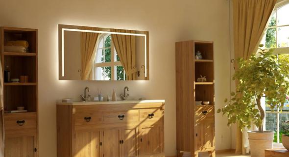Badspiegel LED-Beleuchtung ausreichend oder besser Halogen/Neon