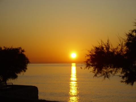 Sonnenaufgang in Cala Millor August 2009, 7.05 Uhr - (Urlaub, Spanien, Ausflug)