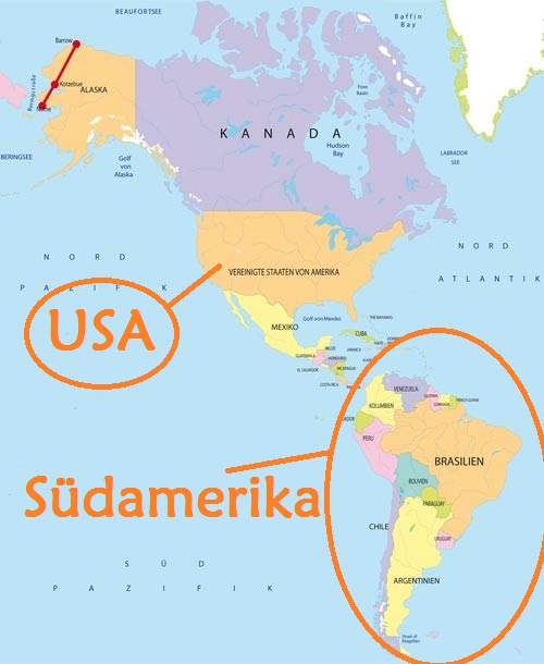 So Nennen Lateinamerikaner Einen Us Amerikaner Ist die USA und Amerika das selbe?