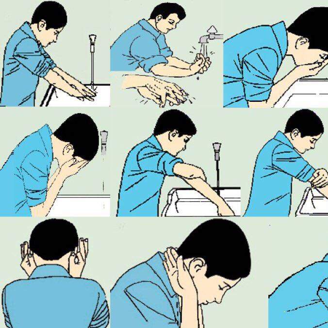 Wie macht man Abdest? (Religion, Islam, Glaube)