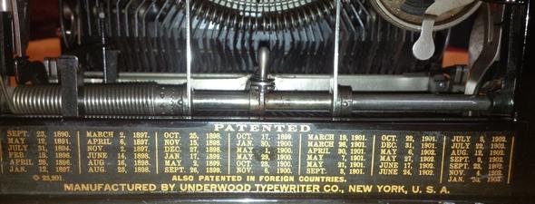 Patente bis 30 Januar 1903 - (Technik, Schreiben, Model)