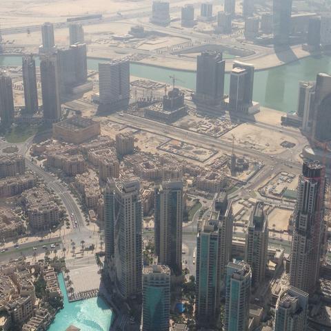 Dubai, auf dem Burj Khalifa - (Urlaub, spontan)
