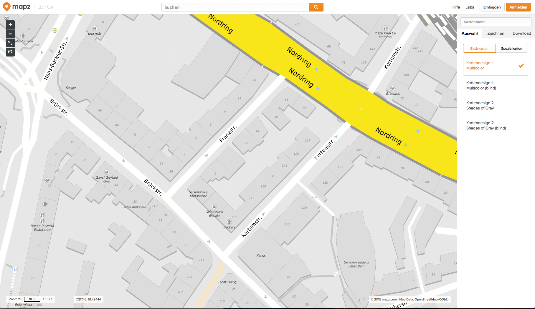 Stadtplan mit Hausnummer zum Ausdrucken gesucht - Hat jemand eine Ahnung wo ich so etwas finde ...