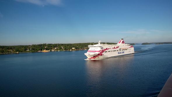 Ein Turku Schiff Anfang August - (Urlaub, Reise, Rat)